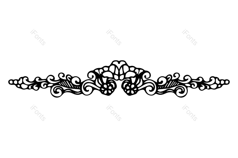 边框图片,花纹元素,复古花纹PNG,分隔符免抠素材